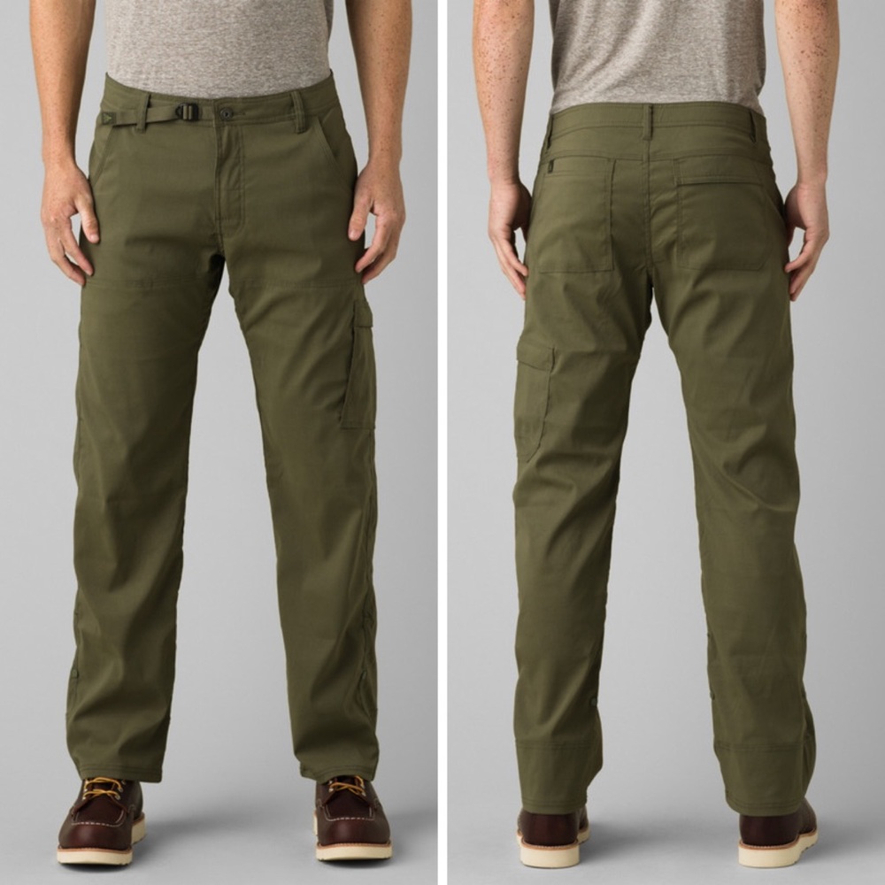PRANA Zion Pant Cargo Green Men’s Pants 32 x 34